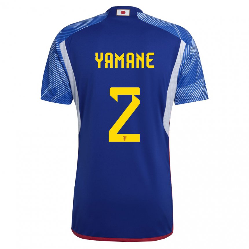 Enfant Maillot Japon Miki Yamane #2 Bleu Royal Tenues Domicile 22-24 T-shirt Suisse