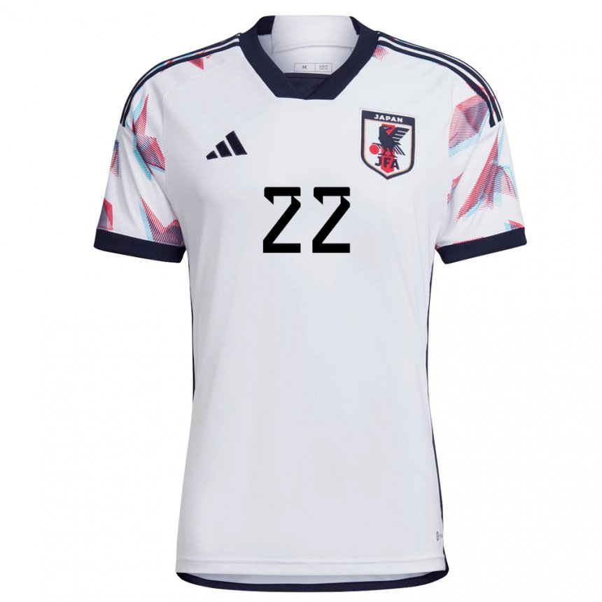 Enfant Maillot Japon Maya Yoshida #22 Blanc Tenues Extérieur 22-24 T-shirt Suisse