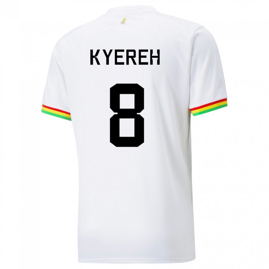 Herren Ghanaische Daniel-kofi Kyereh #8 Weiß Heimtrikot Trikot 22-24 T-shirt Schweiz