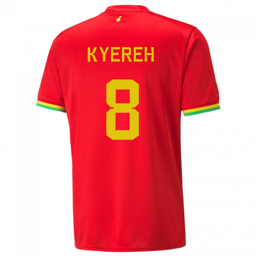 Herren Ghanaische Daniel-kofi Kyereh #8 Rot Auswärtstrikot Trikot 22-24 T-shirt Schweiz
