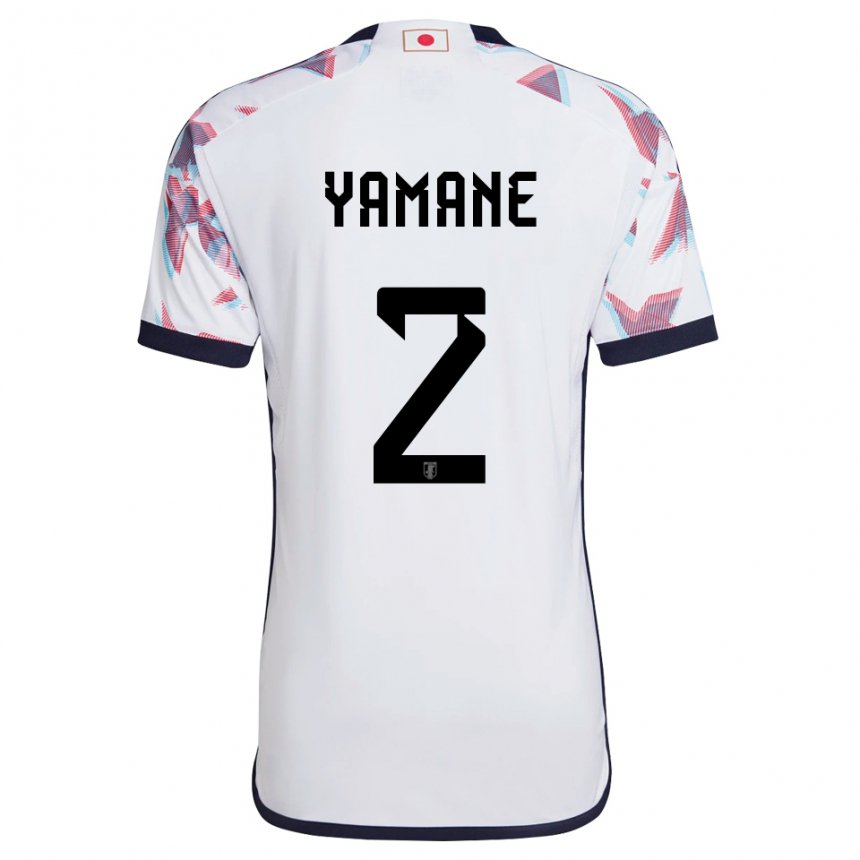 Herren Japanische Miki Yamane #2 Weiß Auswärtstrikot Trikot 22-24 T-shirt Schweiz
