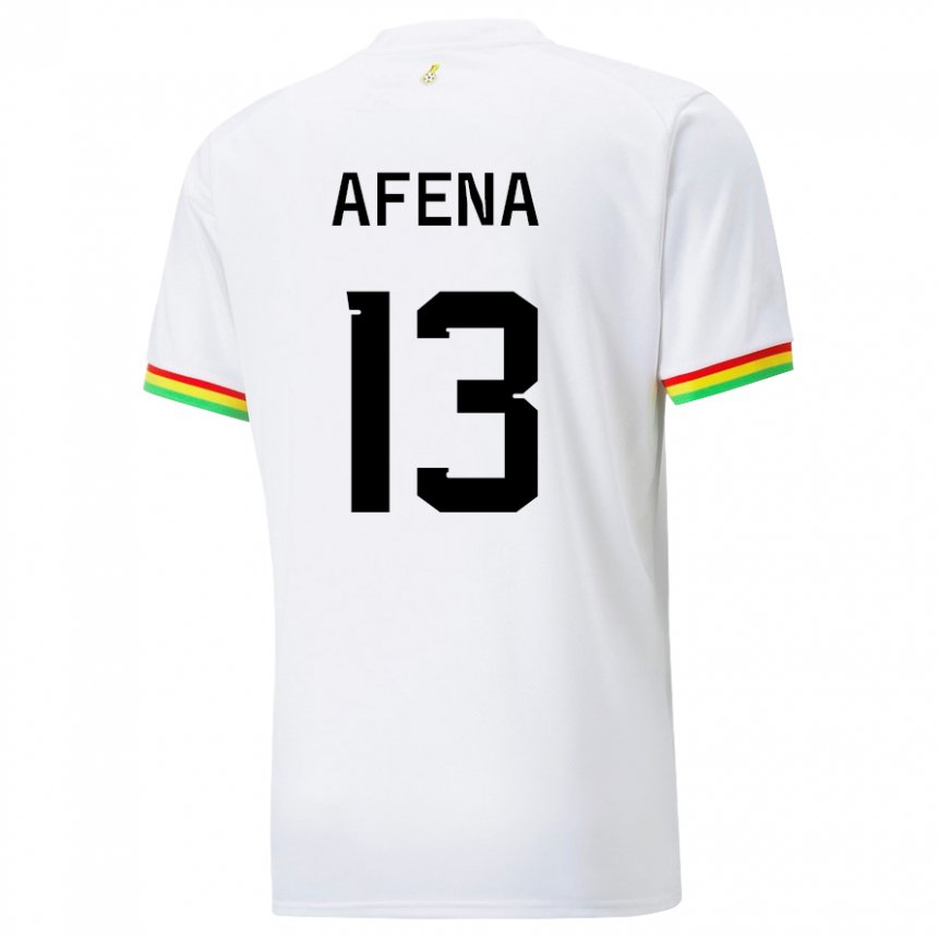 Damen Ghanaische Felix Afena-gyan #13 Weiß Heimtrikot Trikot 22-24 T-shirt Schweiz