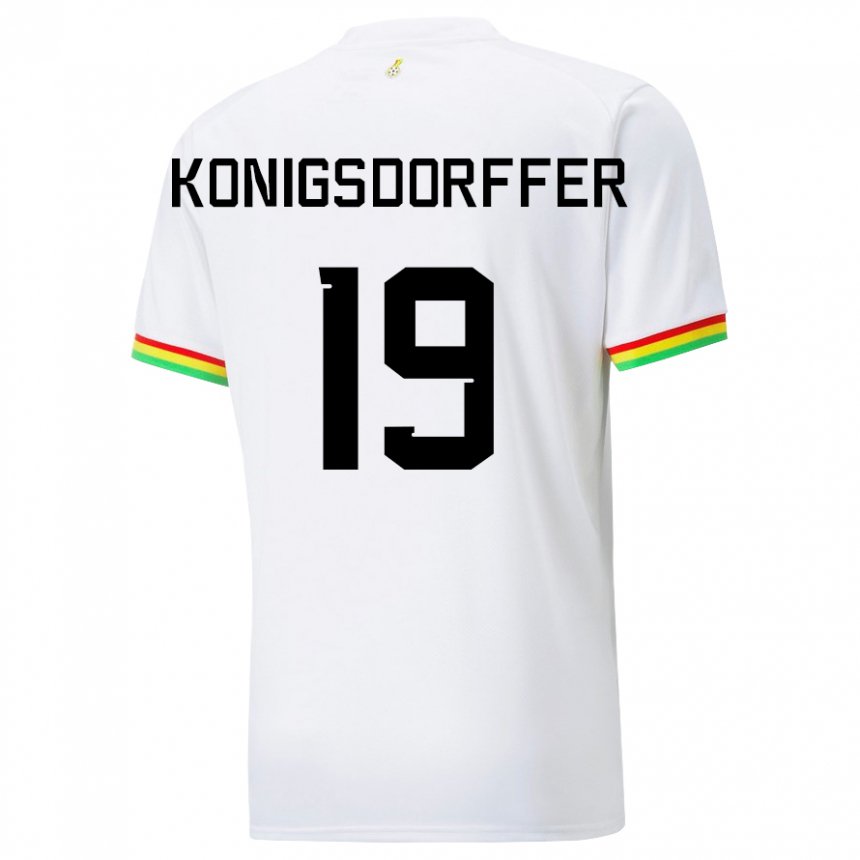 Damen Ghanaische Ransford-yeboah Konigsdorffer #19 Weiß Heimtrikot Trikot 22-24 T-shirt Schweiz