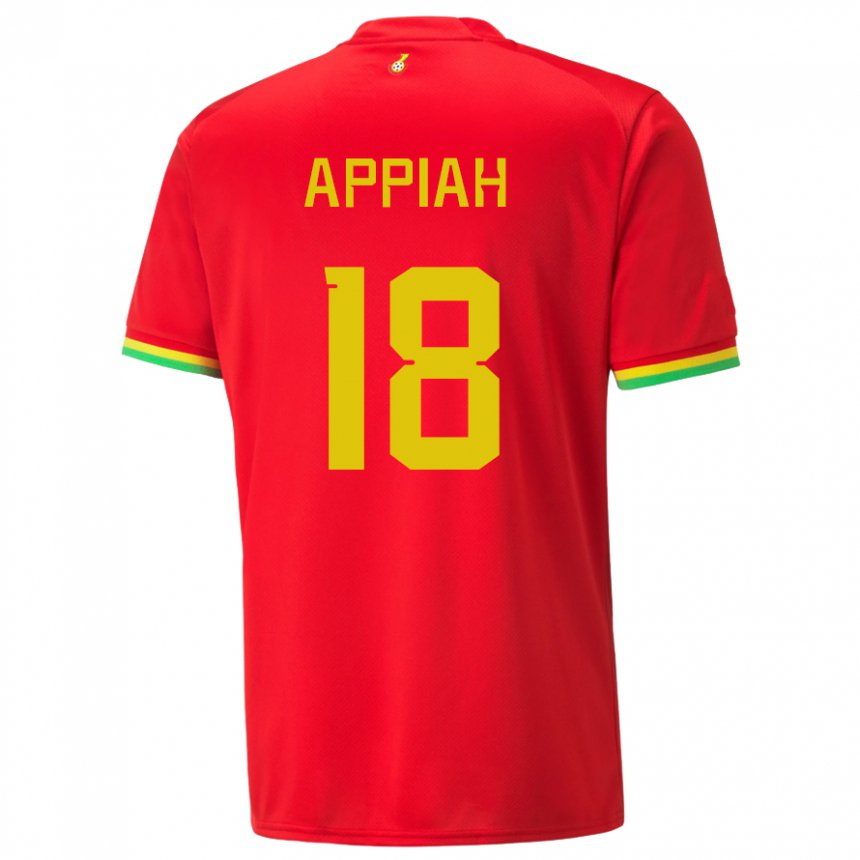 Kinder Ghanaische Veronica Appiah #18 Rot Auswärtstrikot Trikot 22-24 T-shirt Schweiz