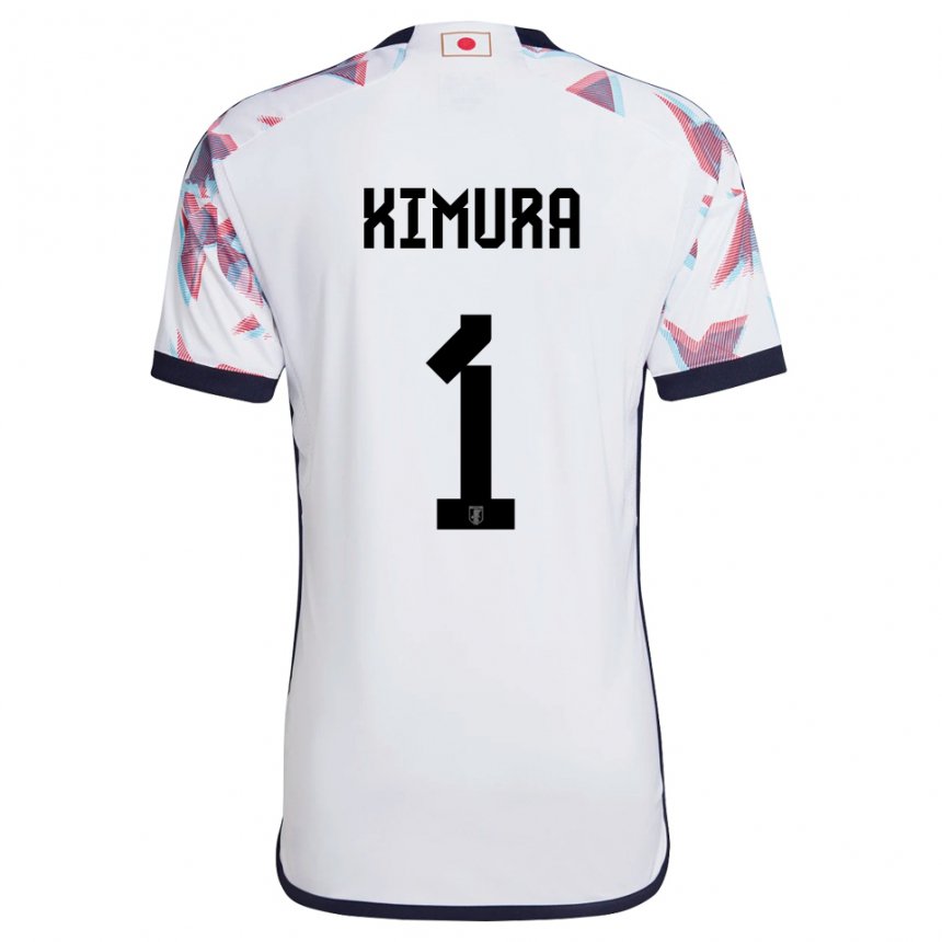 Enfant Maillot Japon Ryoya Kimura #1 Blanc Tenues Extérieur 22-24 T-shirt Suisse