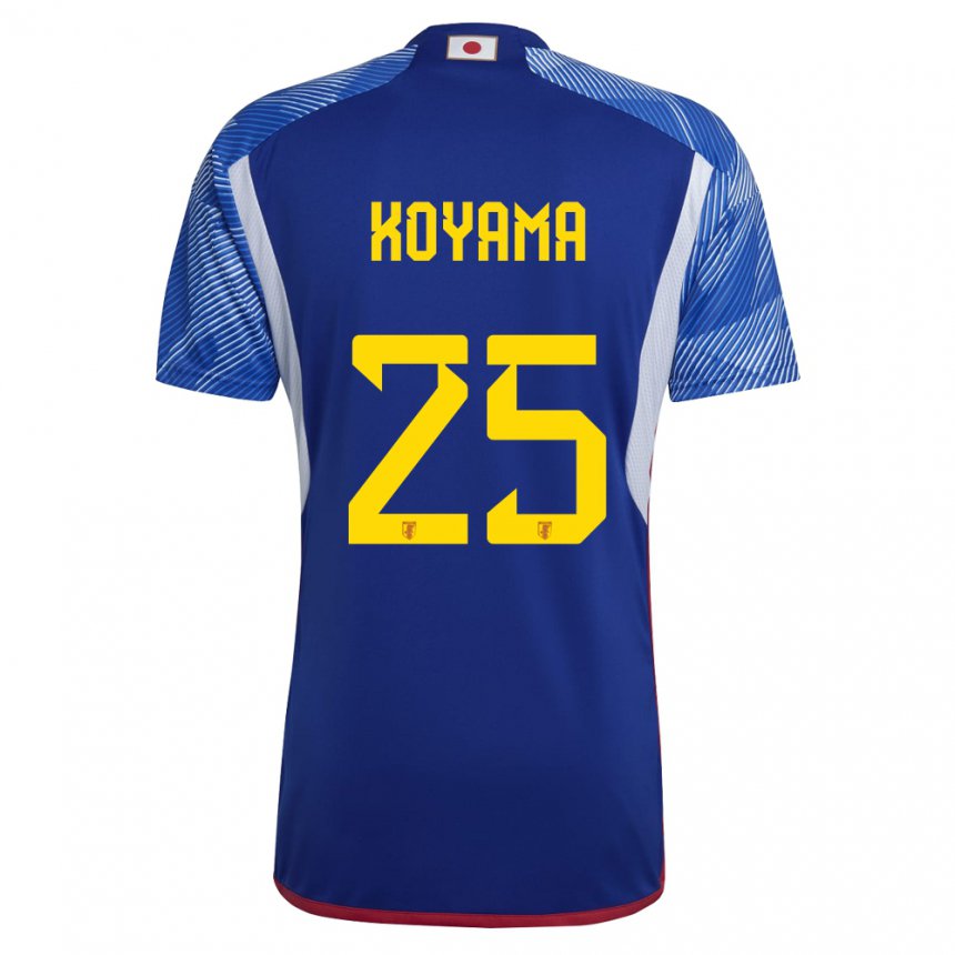 Herren Japanische Shinomi Koyama #25 Königsblau Heimtrikot Trikot 22-24 T-shirt Schweiz