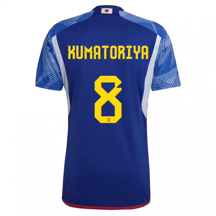 Herren Japanische Issei Kumatoriya #8 Königsblau Heimtrikot Trikot 22-24 T-shirt Schweiz