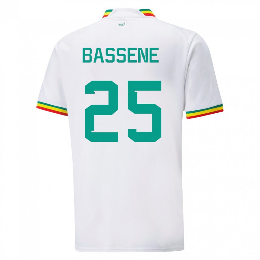 Damen Senegalesische Pascaline Bassene #25 Weiß Heimtrikot Trikot 22-24 T-shirt Schweiz