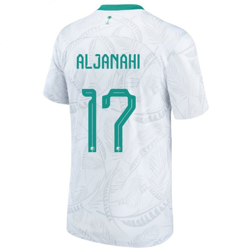 Damen Saudi-arabische Nawaf Aljanahi #17 Weiß Heimtrikot Trikot 22-24 T-shirt Schweiz
