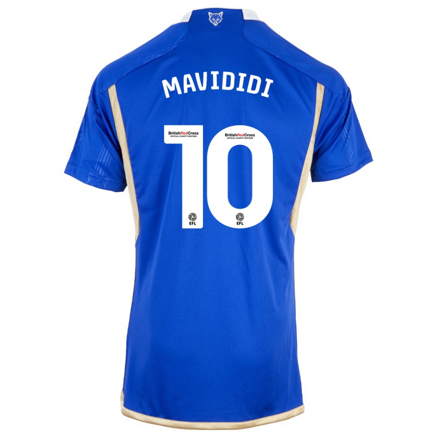 Kinder Stephy Mavididi #10 Blau Heimtrikot Trikot 2023/24 T-Shirt Schweiz