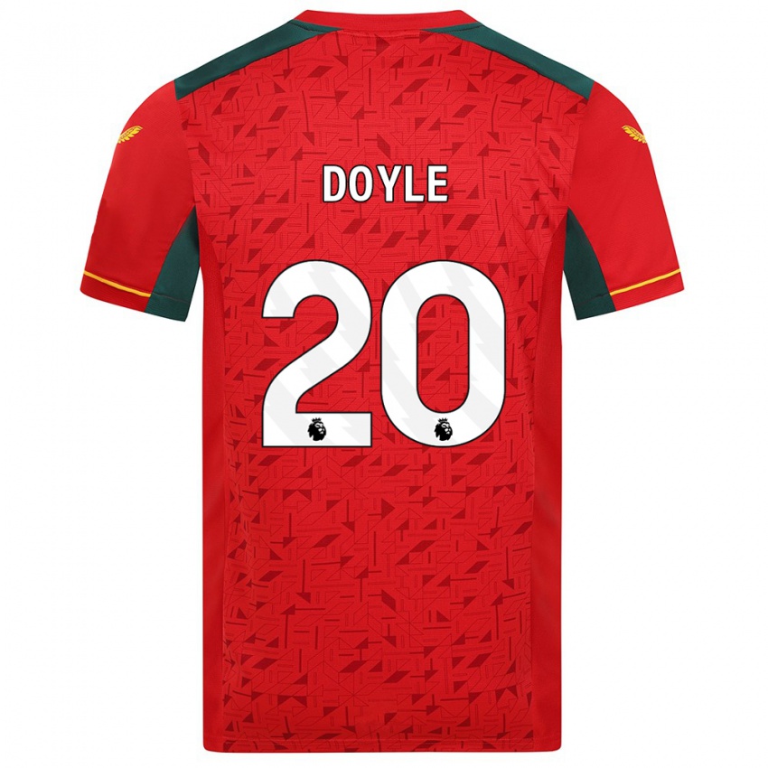 Kinder Tommy Doyle #20 Rot Auswärtstrikot Trikot 2023/24 T-Shirt Schweiz
