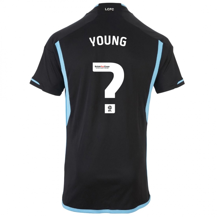 Kinder Brad Young #1 Schwarz Auswärtstrikot Trikot 2023/24 T-Shirt Schweiz