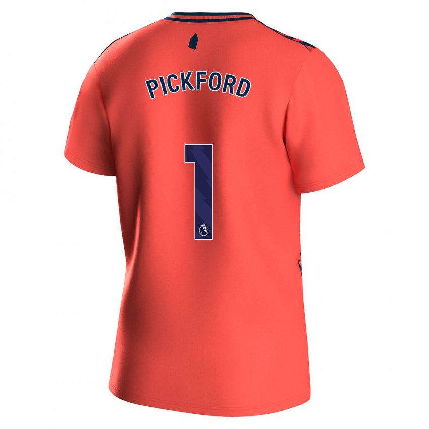 Kinder Pickford #1 Koralle Auswärtstrikot Trikot 2023/24 T-Shirt Schweiz