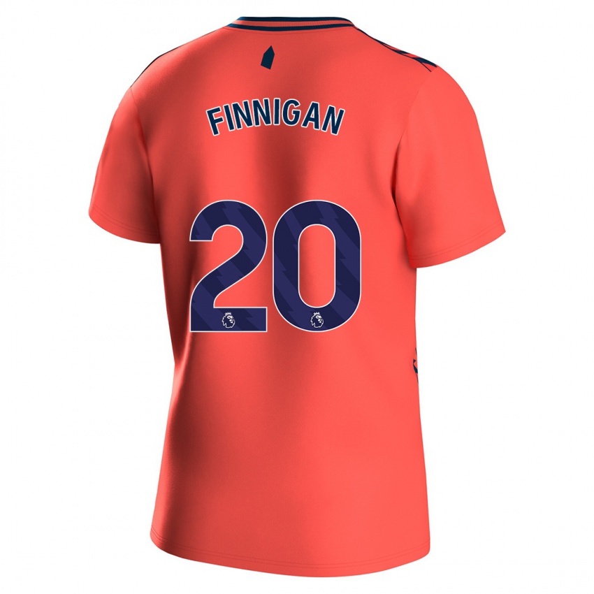 Kinder Megan Finnigan #20 Koralle Auswärtstrikot Trikot 2023/24 T-Shirt Schweiz