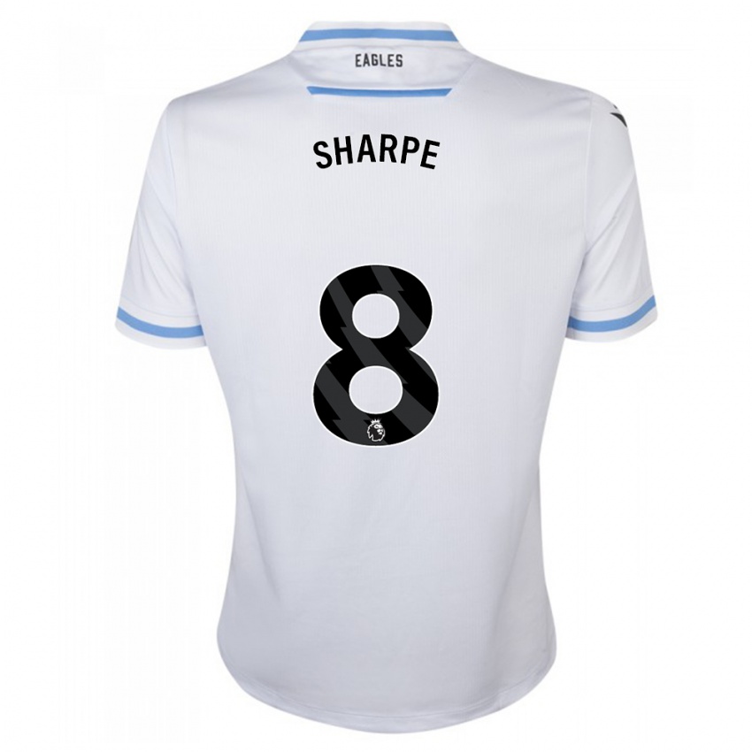 Kinder Molly-Mae Sharpe #8 Weiß Auswärtstrikot Trikot 2023/24 T-Shirt Schweiz