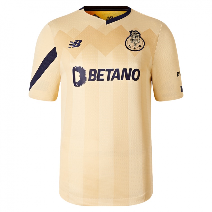 Kinder Fabio Cardoso #2 Beige-Gold Auswärtstrikot Trikot 2023/24 T-Shirt Schweiz