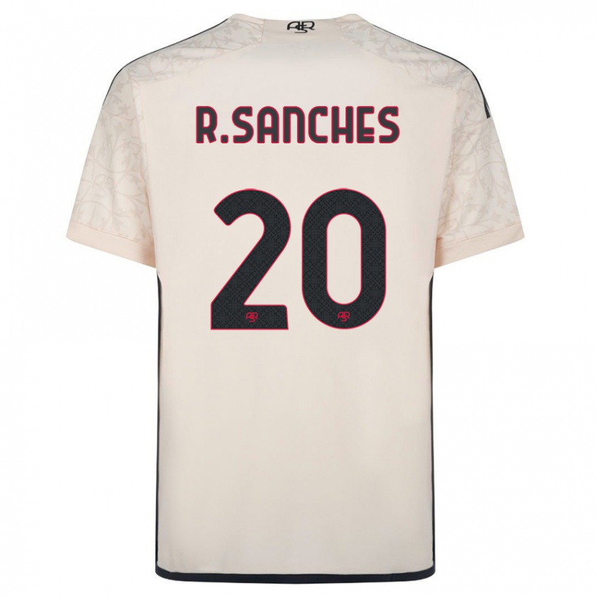 Kinder Renato Sanches #20 Cremefarben Auswärtstrikot Trikot 2023/24 T-Shirt Schweiz