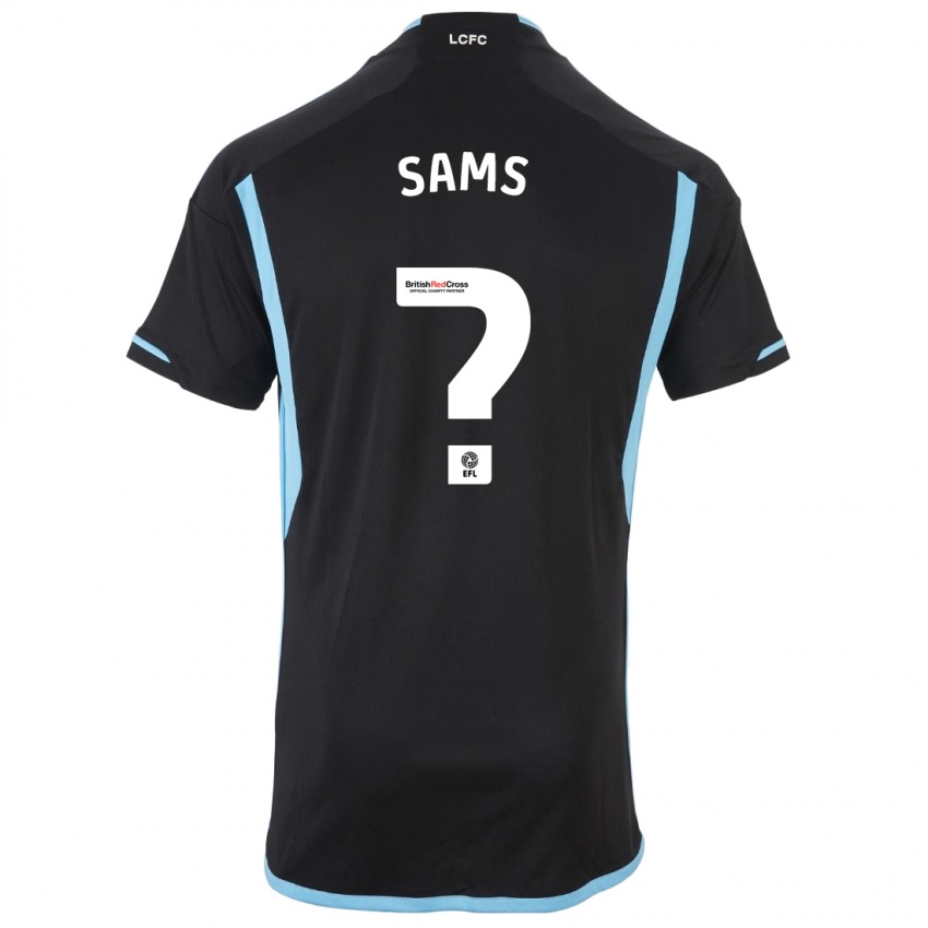 Herren Tom Sams #0 Schwarz Auswärtstrikot Trikot 2023/24 T-Shirt Schweiz