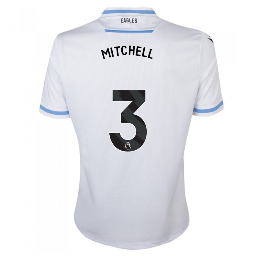 Herren Tyrick Mitchell #3 Weiß Auswärtstrikot Trikot 2023/24 T-Shirt Schweiz