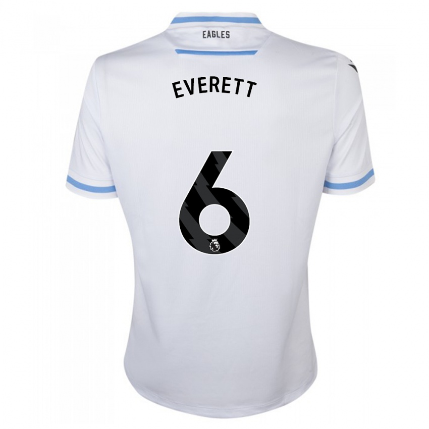 Herren Aimee Everett #6 Weiß Auswärtstrikot Trikot 2023/24 T-Shirt Schweiz