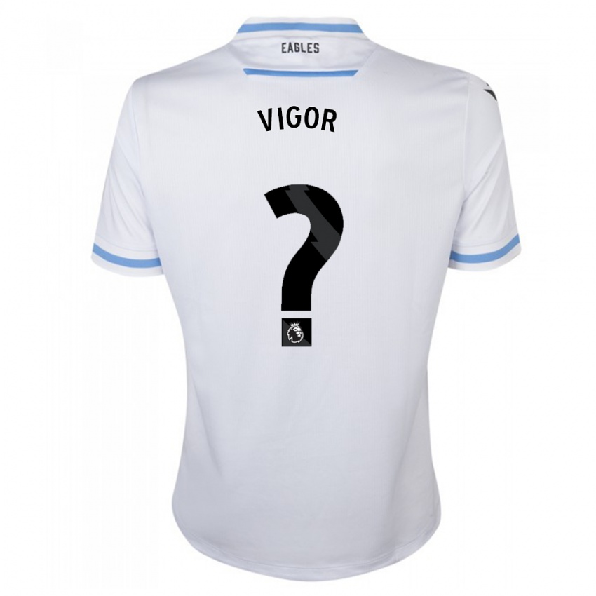 Herren Matthew Vigor #0 Weiß Auswärtstrikot Trikot 2023/24 T-Shirt Schweiz