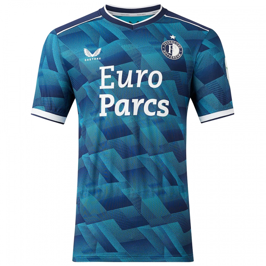 Herren Luka Ivanusec #17 Blau Auswärtstrikot Trikot 2023/24 T-Shirt Schweiz