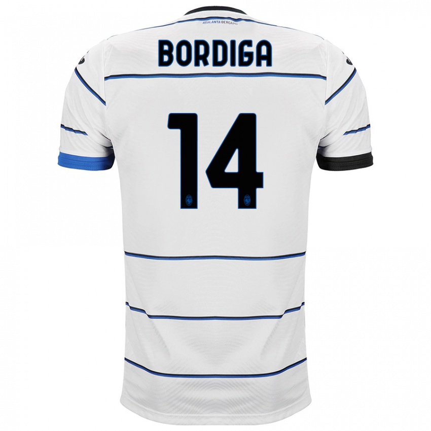 Herren Michele Bordiga #14 Weiß Auswärtstrikot Trikot 2023/24 T-Shirt Schweiz