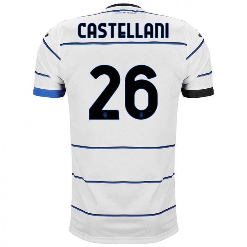 Herren Eleonora Castellani #26 Weiß Auswärtstrikot Trikot 2023/24 T-Shirt Schweiz