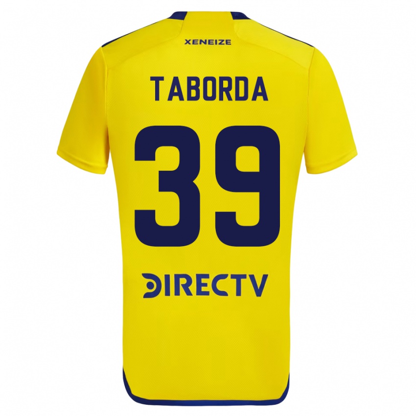 Herren Vicente Taborda #39 Gelb Auswärtstrikot Trikot 2023/24 T-Shirt Schweiz