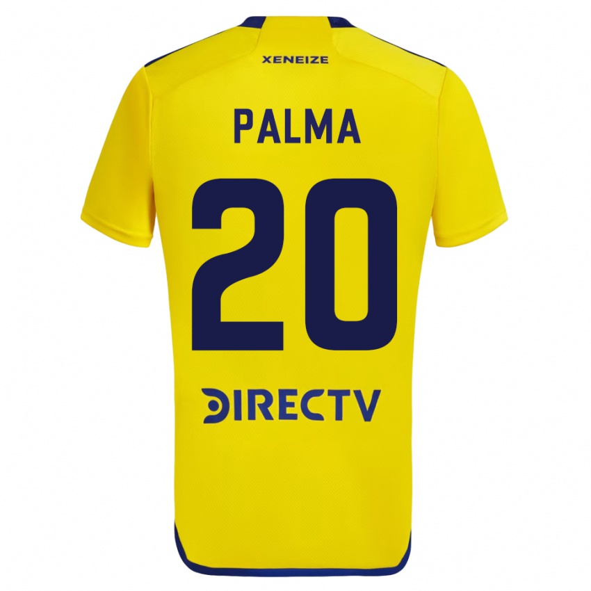 Herren Lucas Palma #20 Gelb Auswärtstrikot Trikot 2023/24 T-Shirt Schweiz