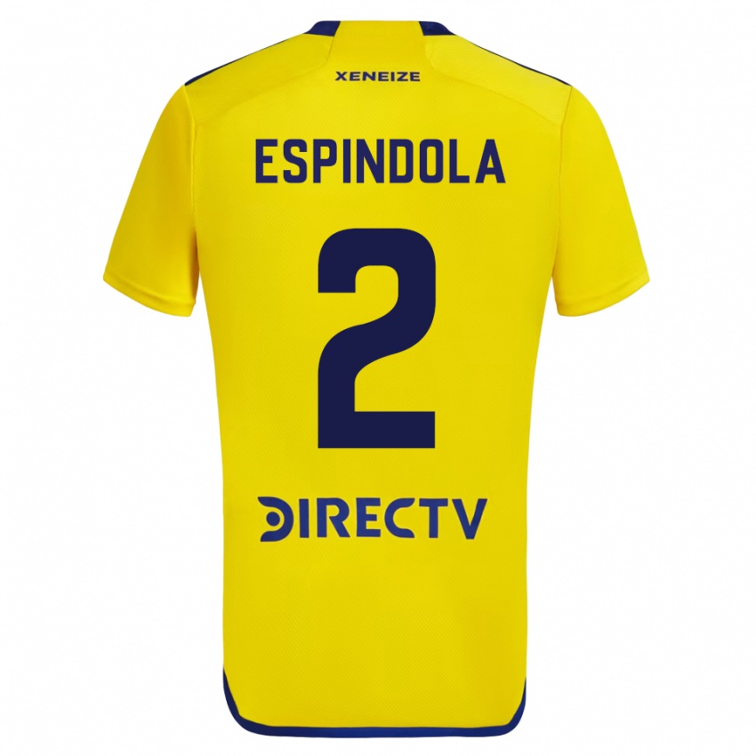 Herren Noelia Espindola #2 Gelb Auswärtstrikot Trikot 2023/24 T-Shirt Schweiz