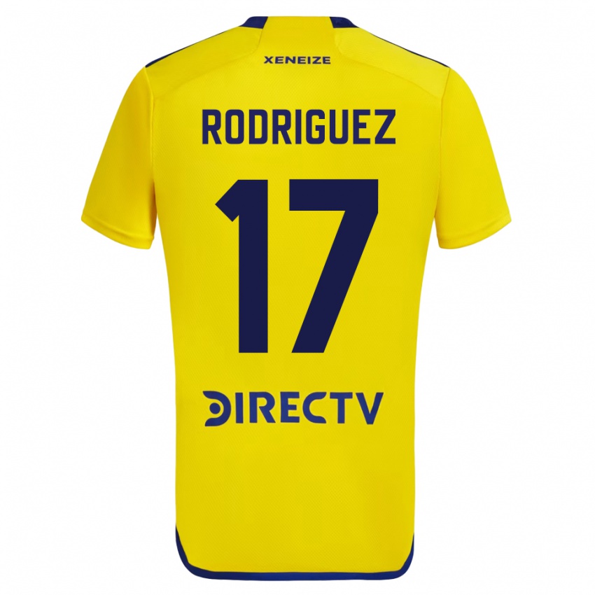 Herren Fanny Rodriguez #17 Gelb Auswärtstrikot Trikot 2023/24 T-Shirt Schweiz