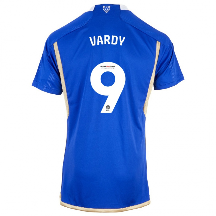 Damen Jamie Vardy #9 Königsblau Heimtrikot Trikot 2023/24 T-Shirt Schweiz