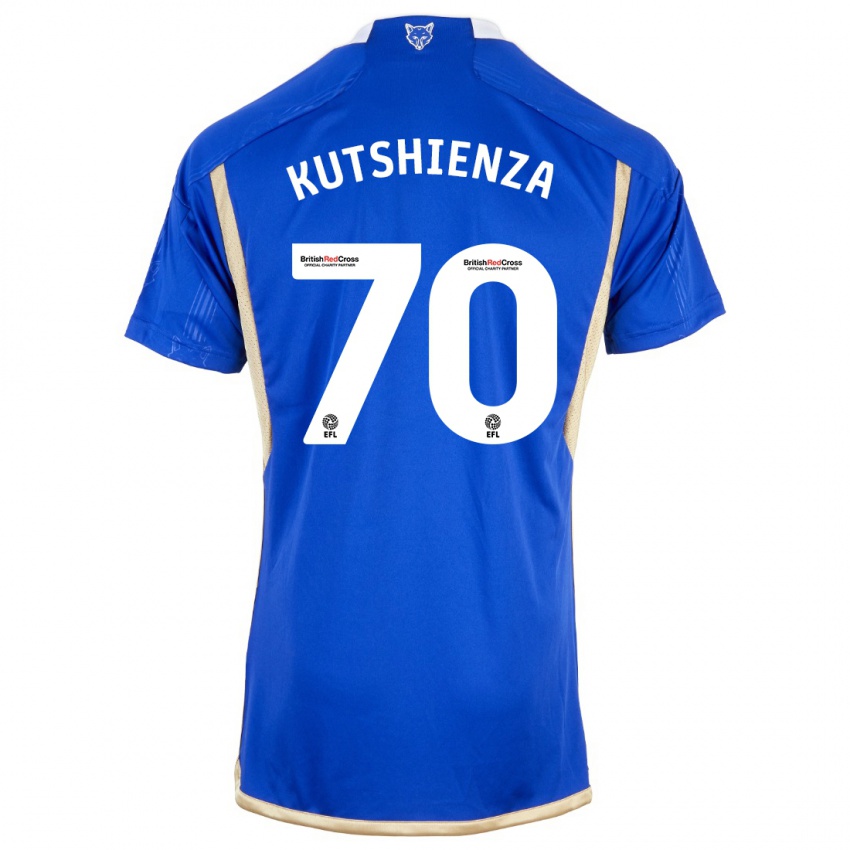 Damen Jesper Kutshienza #70 Königsblau Heimtrikot Trikot 2023/24 T-Shirt Schweiz