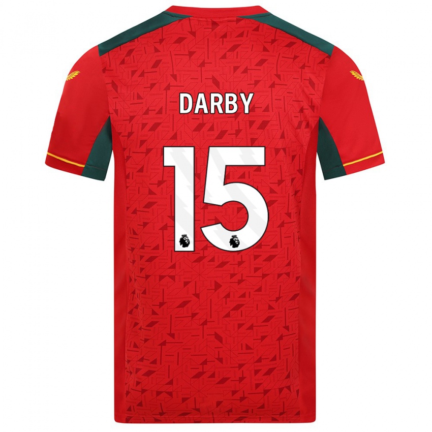 Damen Kelly Darby #15 Rot Auswärtstrikot Trikot 2023/24 T-Shirt Schweiz