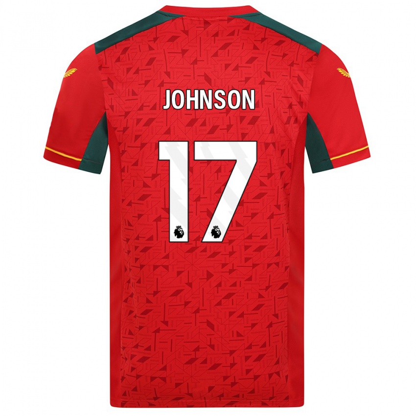 Damen Katie Johnson #17 Rot Auswärtstrikot Trikot 2023/24 T-Shirt Schweiz