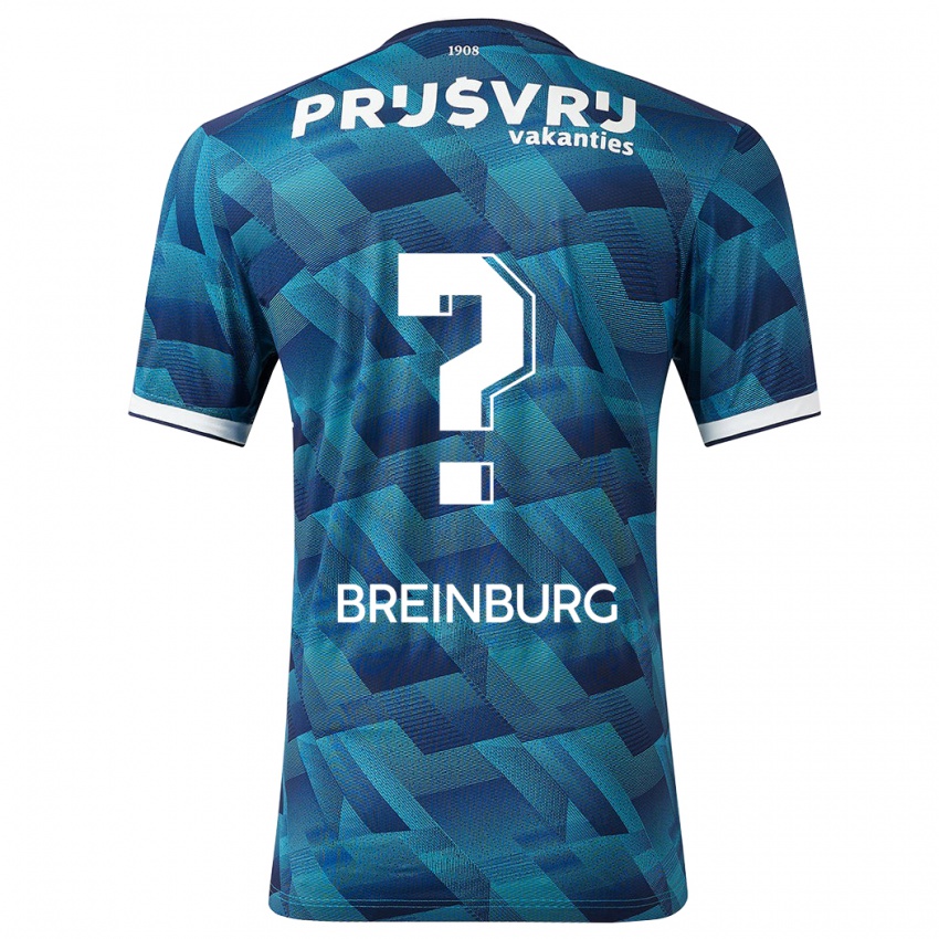 Damen Rainey Breinburg #0 Blau Auswärtstrikot Trikot 2023/24 T-Shirt Schweiz