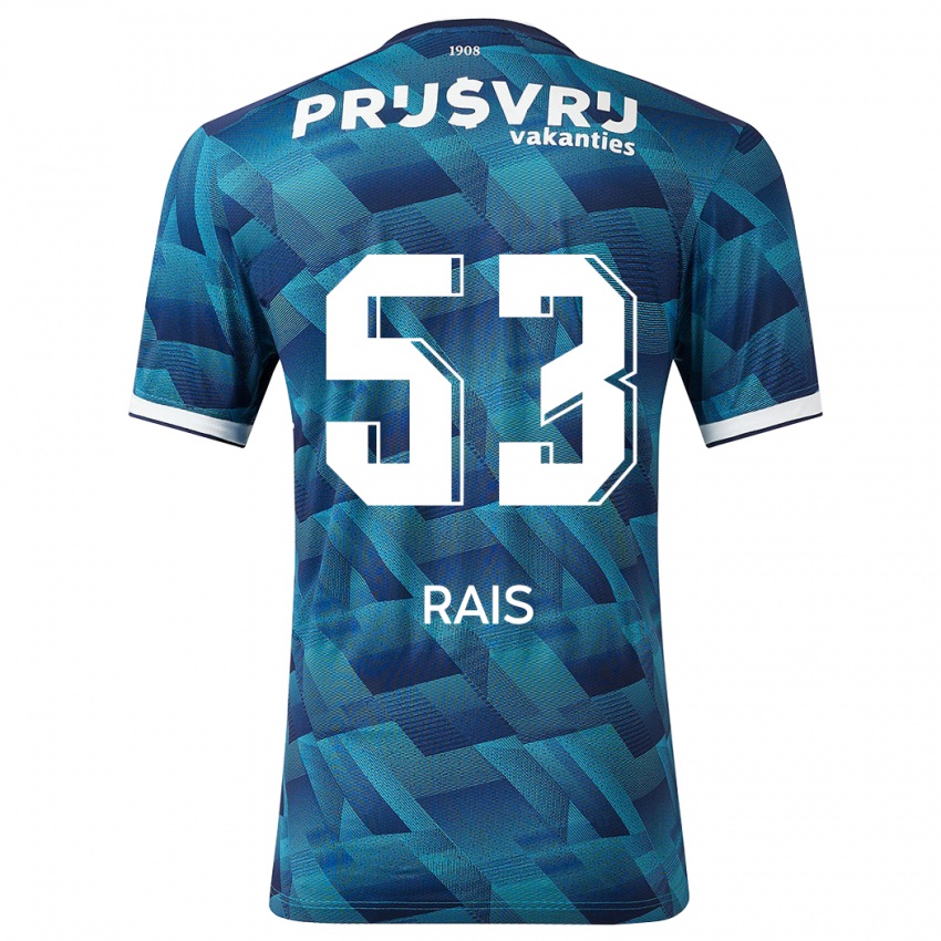 Damen Amir Rais #53 Blau Auswärtstrikot Trikot 2023/24 T-Shirt Schweiz