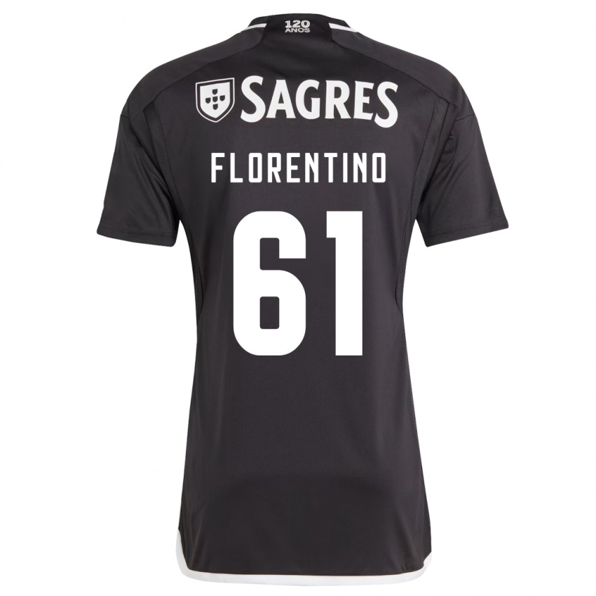 Damen Florentino #61 Schwarz Auswärtstrikot Trikot 2023/24 T-Shirt Schweiz