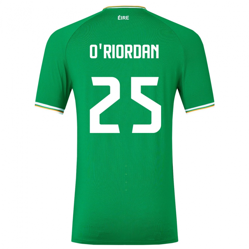 Kinder Irische Claire O'riordan #25 Grün Heimtrikot Trikot 24-26 T-Shirt Schweiz