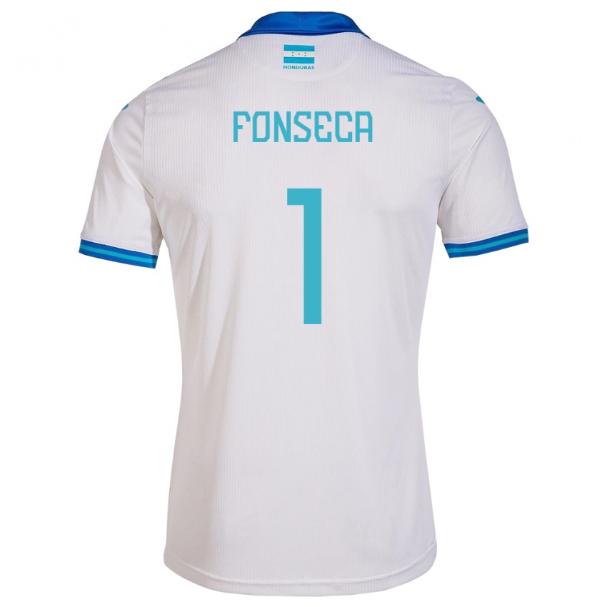 Kinder Honduras Harold Fonseca #1 Weiß Heimtrikot Trikot 24-26 T-Shirt Schweiz