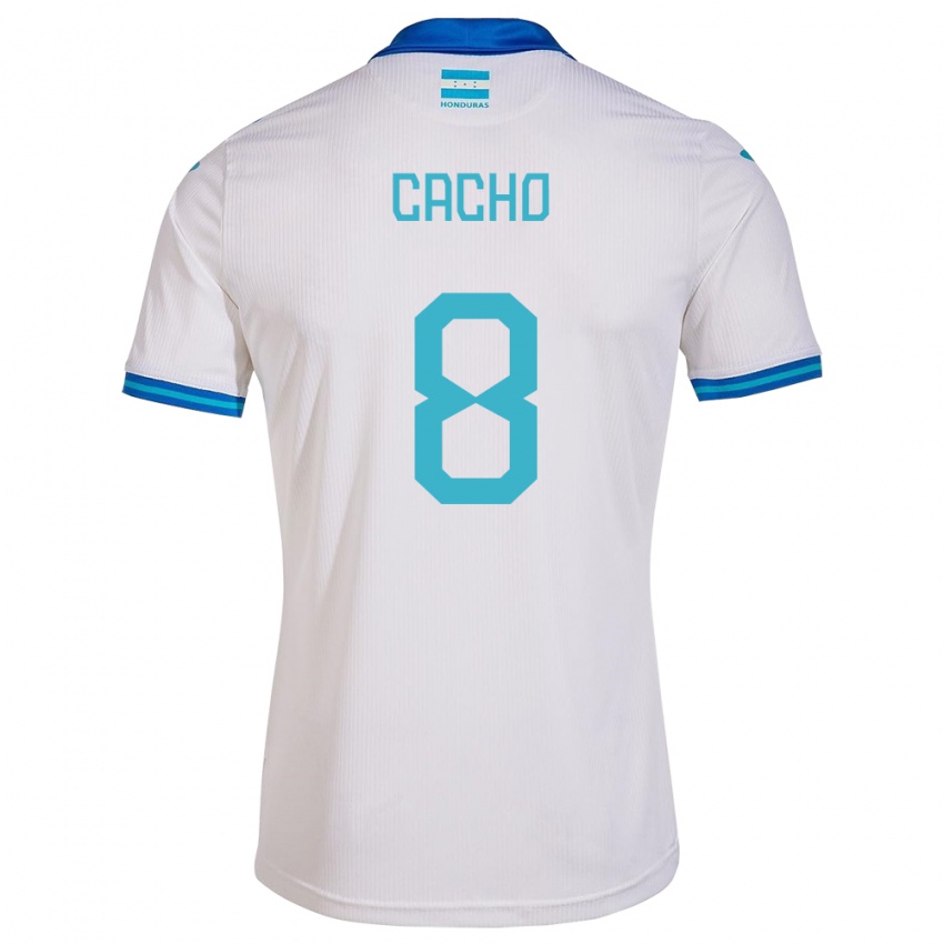 Kinder Honduras Daylor Cacho #8 Weiß Heimtrikot Trikot 24-26 T-Shirt Schweiz