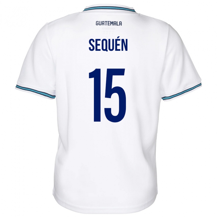 Kinder Guatemala Marlon Sequén #15 Weiß Heimtrikot Trikot 24-26 T-Shirt Schweiz