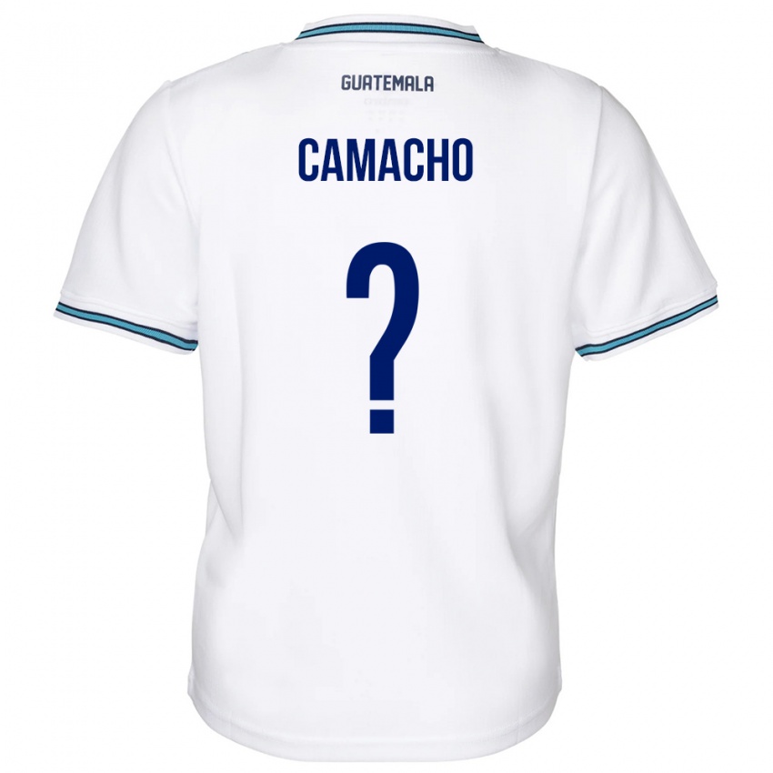 Kinder Guatemala Samuel Camacho #0 Weiß Heimtrikot Trikot 24-26 T-Shirt Schweiz