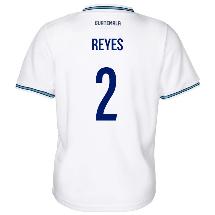 Kinder Guatemala Samantha Reyes #2 Weiß Heimtrikot Trikot 24-26 T-Shirt Schweiz