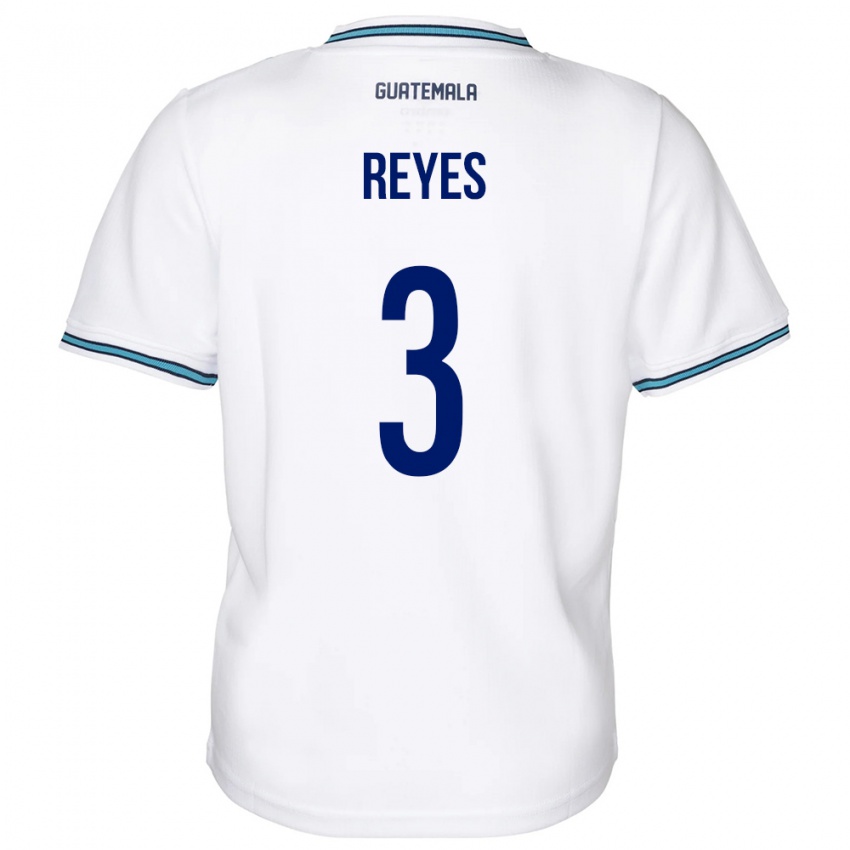 Kinder Guatemala Martha Reyes #3 Weiß Heimtrikot Trikot 24-26 T-Shirt Schweiz