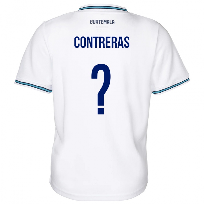 Kinder Guatemala Betzael Contreras #0 Weiß Heimtrikot Trikot 24-26 T-Shirt Schweiz