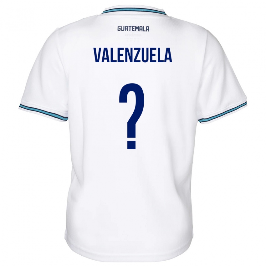 Kinder Guatemala Briana Valenzuela #0 Weiß Heimtrikot Trikot 24-26 T-Shirt Schweiz