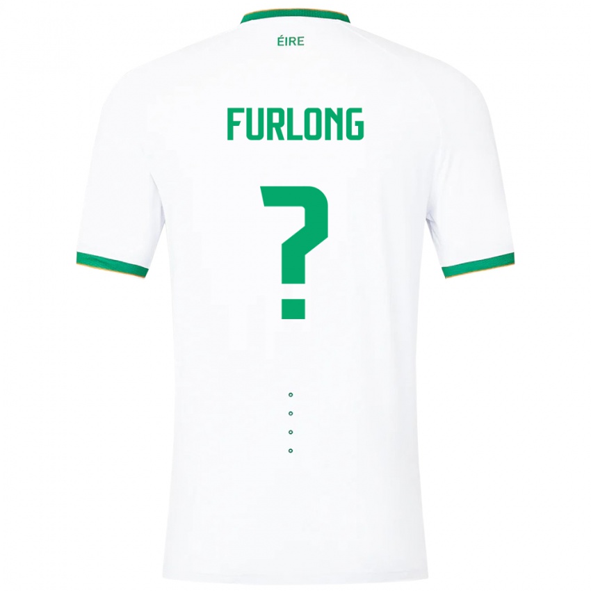 Kinder Irische James Furlong #0 Weiß Auswärtstrikot Trikot 24-26 T-Shirt Schweiz