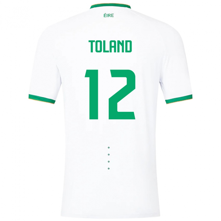 Kinder Irische Tyler Toland #12 Weiß Auswärtstrikot Trikot 24-26 T-Shirt Schweiz